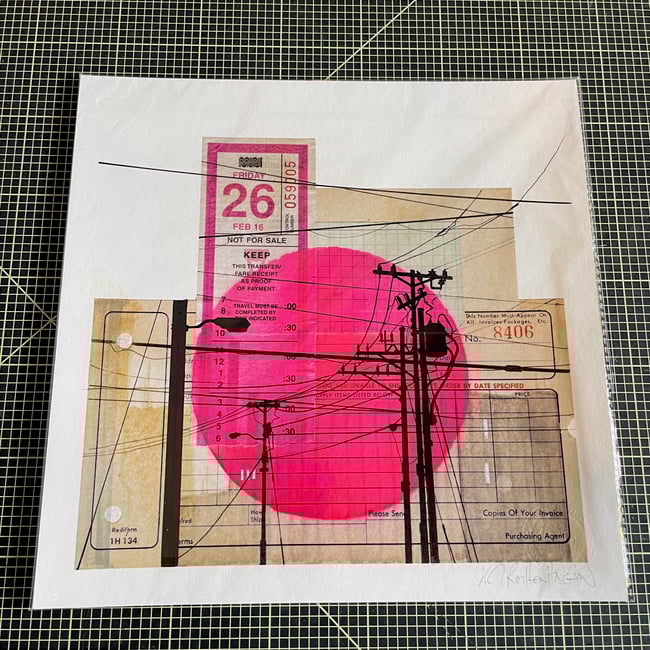 "SF / MUNI" | HAND FINISHED Giclée Print | 1/1