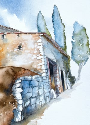 Image of Landscapes of Provence - Bergerie foin