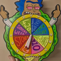 Image 1 of Rick 420 wood cutout 