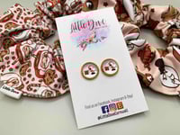 Image 2 of Santa Dog Earrings