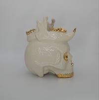 Image 2 of #38 white and gold "Long Live the King" mug