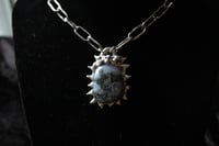 Image 9 of Dead Good Spikey moss agate necklace