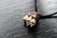 Image 6 of Dead good naturally stained tiny sheep tooth necklace