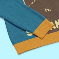 Image 5 of NEW! Sufganiyotter Knit Hanukkah Sweater