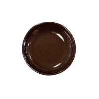 Assiette creuse — chocolat