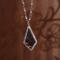 Image 2 of Black alpine butterfly (diamond shape)