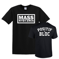 T-Shirt "positif à bloc"