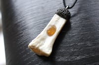Image 5 of Dead Good bone and citrine quartz necklace