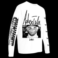 Image 3 of APHEX TWIN "DRUKQS" WHITE LONGSLEEVE ***PRE-ORDER***