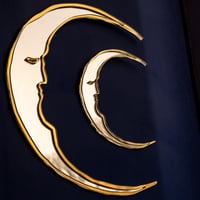 Image 1 of Crescent Moon Mirror by Suzanne Oddy Design