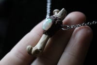 Image 5 of Dead Good Guinea pig and opal necklace