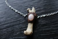 Image 3 of Dead Good Guinea pig and opal necklace