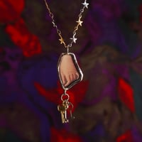 Image 2 of Hand & Key Necklace 