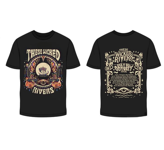 Image of Rock n Roll Odyssey Tour Tee PRE-SALE