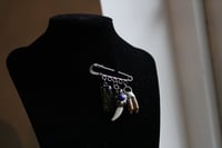 Image 4 of Dead good teeth and leaf brooch