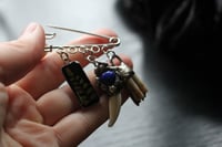 Image 5 of Dead good teeth and leaf brooch