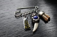 Image 6 of Dead good teeth and leaf brooch