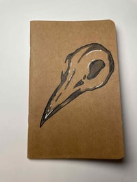 Image 1 of Bird Skull Mini Journal