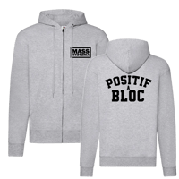 Veste zippée Positif à bloc Grey S/M Only