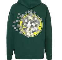 Image 2 of NEW JERSEY HARDCORE HOODIE GREEN / YELLOW *Preorder*