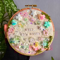 Image 1 of Help It's Again - bead embroidery