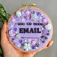 Image 1 of Per My Last Email - bead embroidery