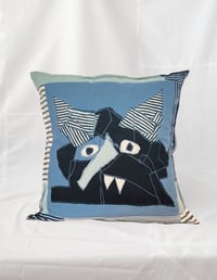 Image 1 of Scary Monster [blue] Cushion Cover