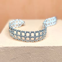 Image 1 of Bracelet argent Ajouré "Béri"