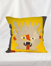 Image 1 of Scary Monster [yellow] Cushion Cover