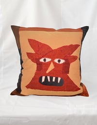 Image 1 of Scary Monster [orange] Cushion Cover