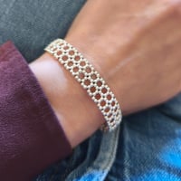 Image 5 of Bracelet argent Ajouré "Béri"