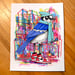 Image of City Jay / unframed original painting