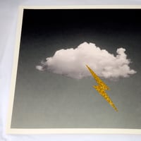 Image 5 of Little Fucking Cloud (Mini Gold Glitter)