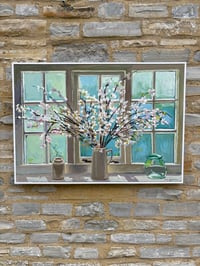 Image 7 of Blossom against Studio Window. Oil on board. 73cm x 103cm including frame