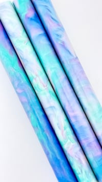 Image 1 of Head in the Clouds, custom bespoke pen blanks, high pressure cured with Alumilite Resin