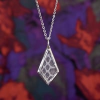 Image 1 of Snake Skin Necklace - diamond shape