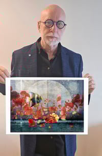 Image 3 of 'Red over a Beach'