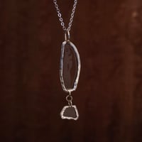 Image 2 of Etched Glass Fish Necklace