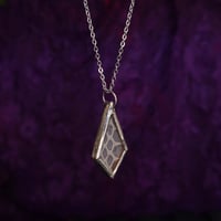 Image 2 of Snake Skin Necklace - diamond shape