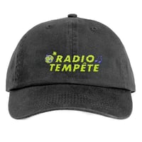 Casquette Radio Tempête - Noire chinée