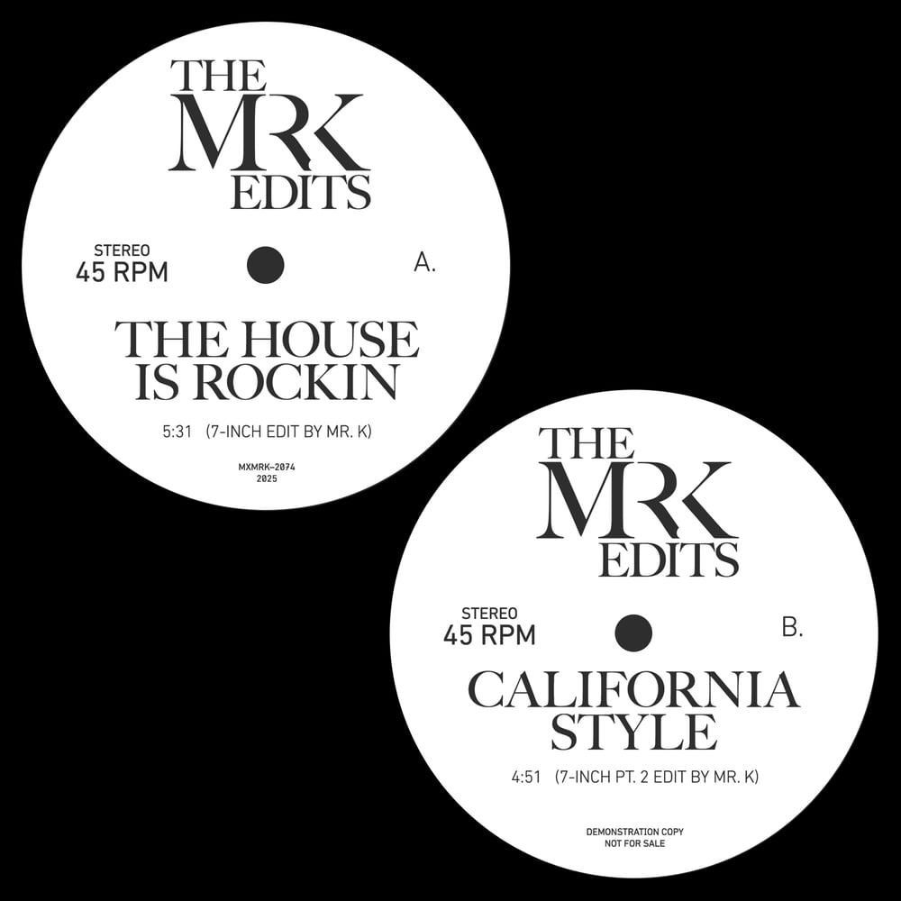 [7"] The House Is Rockin' b/w California Style— MXMRK-2074
