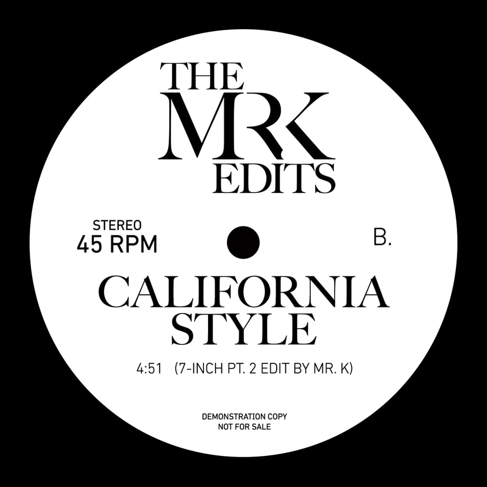 [7"] The House Is Rockin' b/w California Style— MXMRK-2074