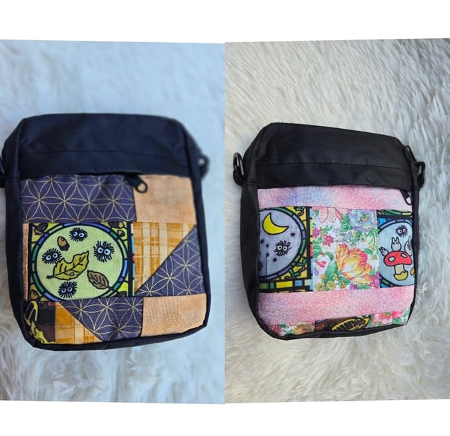 Studio Ghibli Patchwork crossbody bags