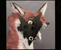 Image 3 of 'foix' enamel pin (3x2.5 inches)