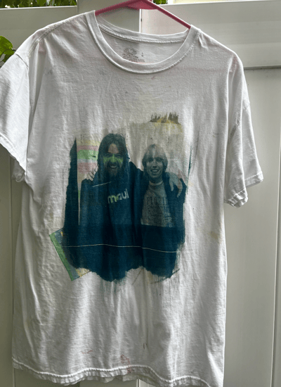 Image of Bob Seger & Tom Petty Cyanotype T-Shirt