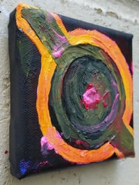 Image 2 of Sean Worrall - Ten:1144 (What Exactly?) – 20th Oct 2025 - 10x10cm, acrylic on canvas