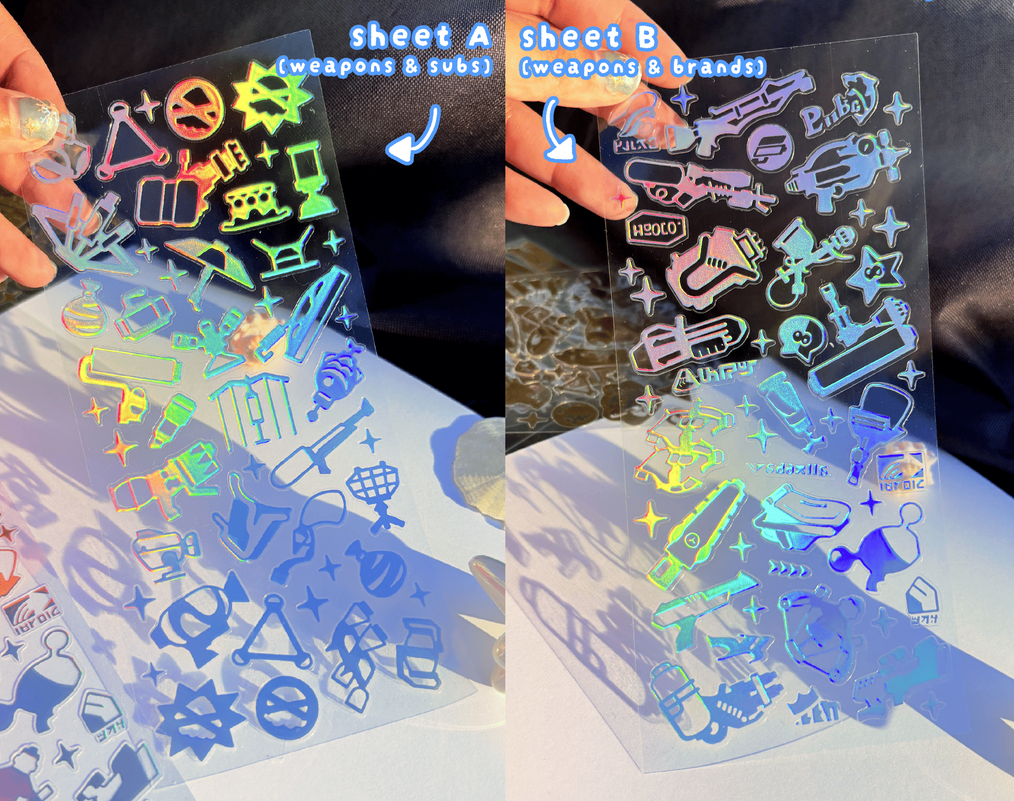 splatoon deco sticker sheet | tokkibada