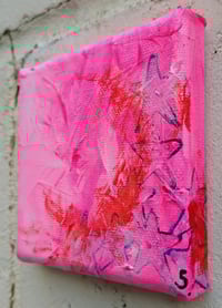 Image 2 of Sean Worrall - Ten:1145 (Explain) - 4th November 2025 - 10x10cm, acrylic on canvas