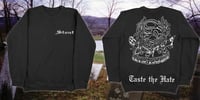 PREORDER | STOUT 'Taste The Hate' CrewNeck (Black)