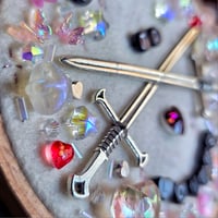 Image 2 of Enemies To Lovers - bead embroidery